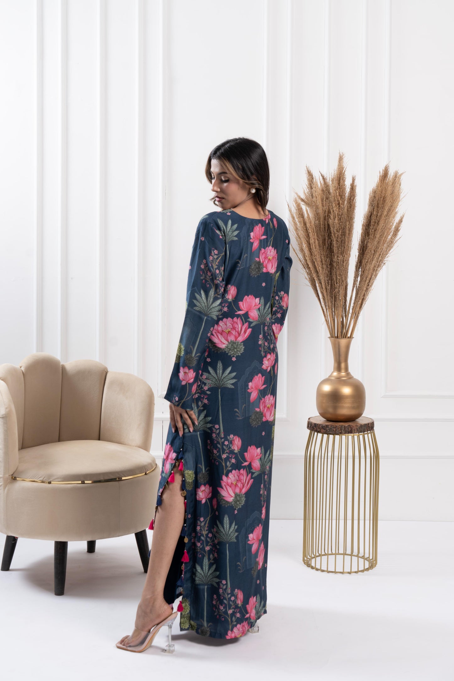 Moss Printed Kaftan