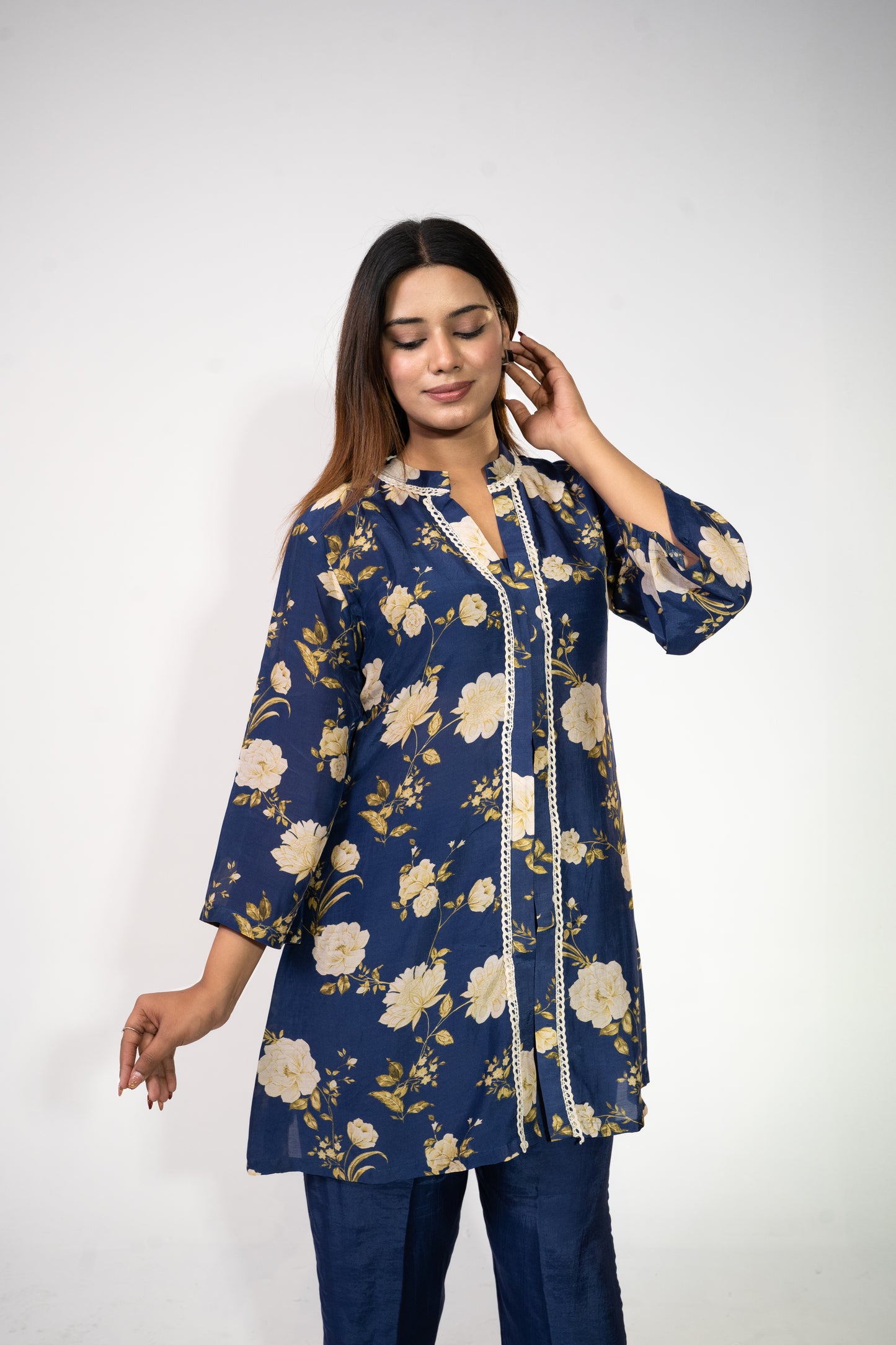 Sapphire Tunic Co-ord Set