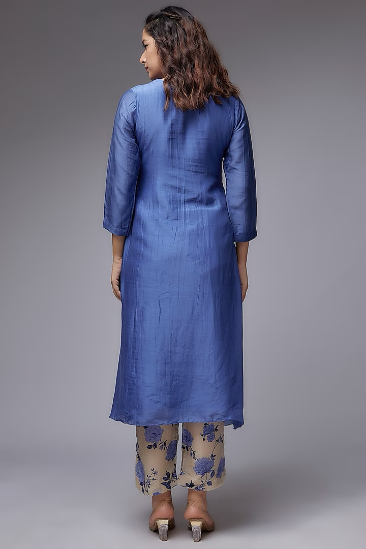 Azzure Smocked Kurta Set