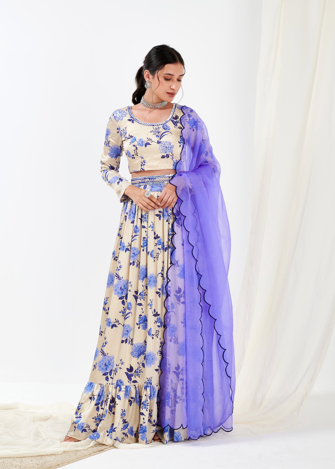 Azzure Lehenga Set