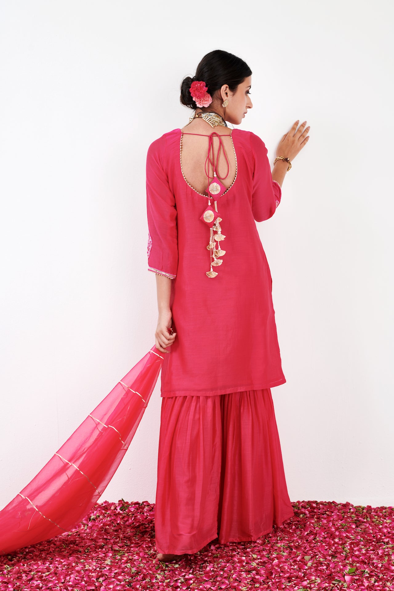 Kalki Pink Sharara Set