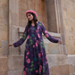 Plum Pintuck Kurta Set