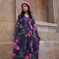Plum Pintuck Kurta Set
