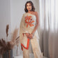 Misty Ivory Lily One Shoulder Set