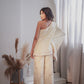 Misty Ivory Lily One Shoulder Set