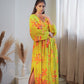 Luminous Lime Lily Kaftan