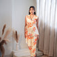 Misty Ivory Lily Waist-Coat Set