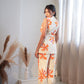 Misty Ivory Lily Waist-Coat Set