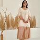 Sol Colour Block Kurta Set