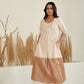 Sol Colour Block Kurta Set