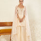 Heer Ivory Garara Set