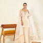 Heer Ivory Garara Set