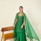 Heer Green Garara Set