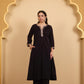 Black Mirror Kurta Set