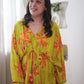 Luminous Lime Lily Kaftan