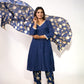 Sapphire A- Line Kurta Set