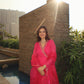 Afreen Pink Angrakha Set