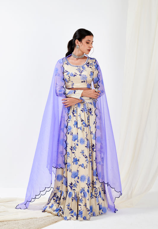 Azzure Lehenga Set