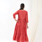 Ruby Layered kurta Set