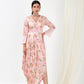 Blush Drape Dress