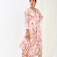 Blush Drape Dress